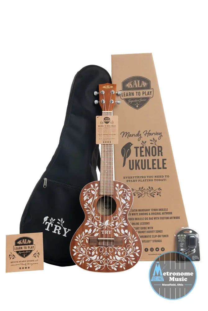Kala Mandy Harvey Learn To Play Signature Series Tenor Ukulele - Metronome Music Inc.