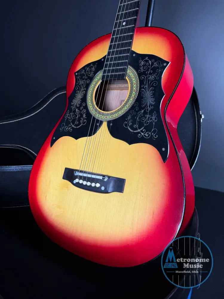 Kay Model No. 345 Acoustic Guitar w/ Case (1960s) - Acoustic Guitar