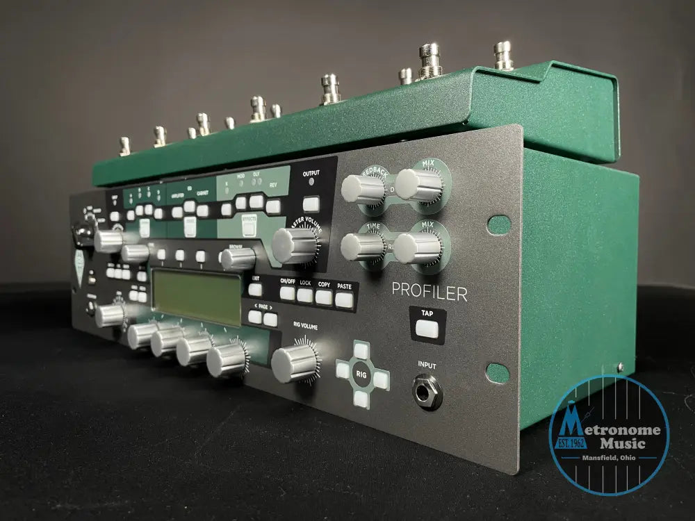 Kemper Amps Profiler Rack Modeling Guitar Amp with Remote Controller Pedal - Metronome Music Inc.