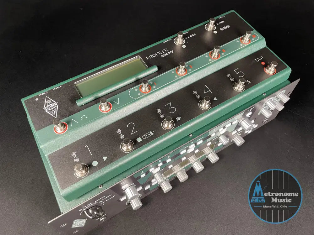 Kemper Amps Profiler Rack Modeling Guitar Amp with Remote Controller Pedal - Metronome Music Inc.