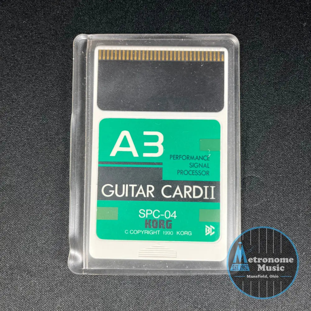 Korg A2 / A3 | SPC-04 Guitar Card II - Metronome Music Inc.