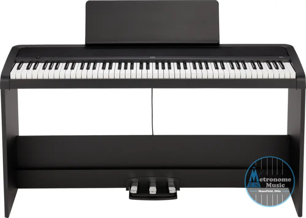 Korg B2+SP Digital Piano with Stand and Sustain Pedal - Metronome Music Inc.