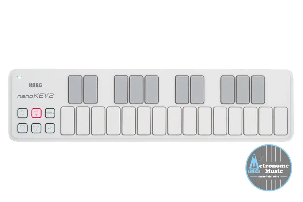Korg nanoKEY 2 Slim-Line USB Keyboard - Metronome Music Inc.
