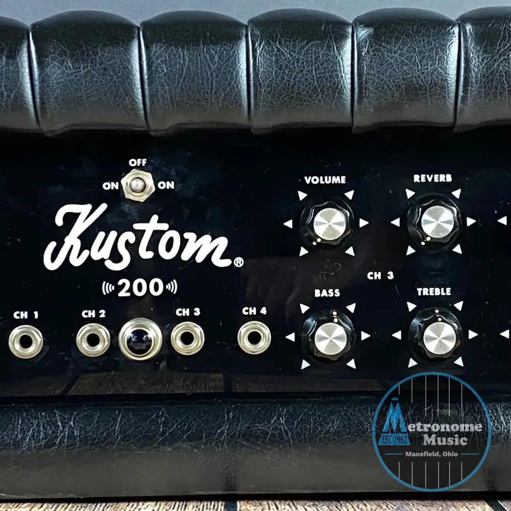 Kustom K200-5 PA Head with Speaker Tower (Used) - Metronome Music Inc.