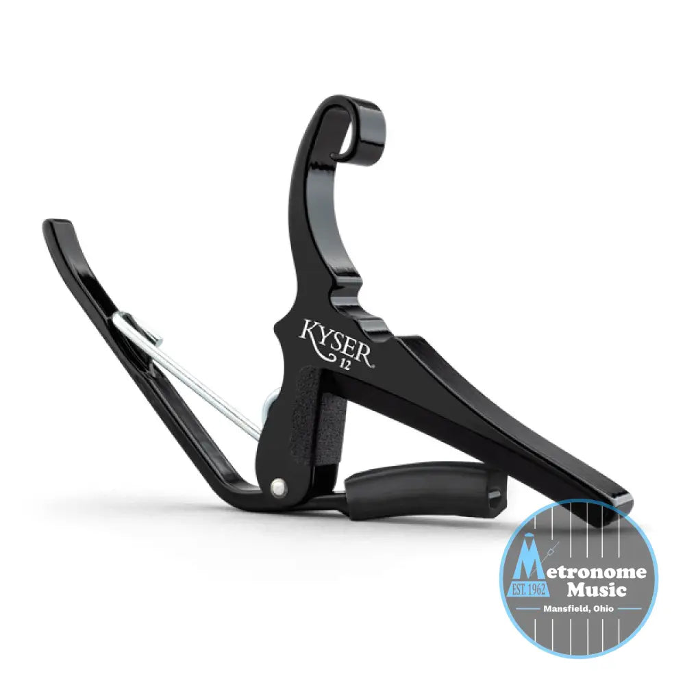 Kyser 12-String Guitar Capo Black - Metronome Music Inc.