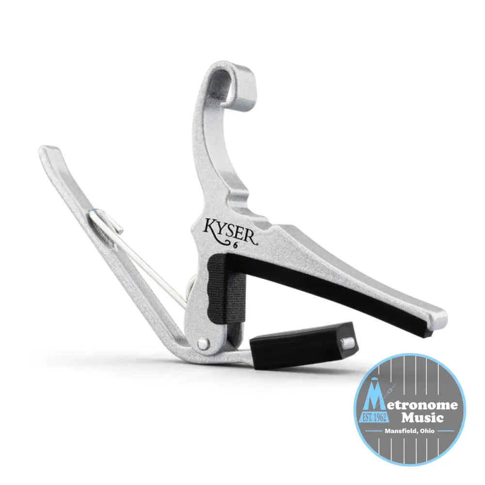 Kyser Acoustic Guitar Capo Silver - Metronome Music Inc.