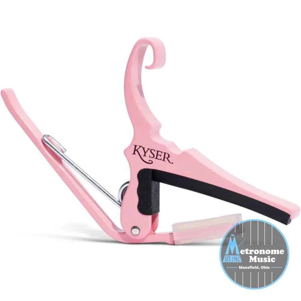KYSER KG6 Pink Acoustic Guitar Capo - Metronome Music Inc.