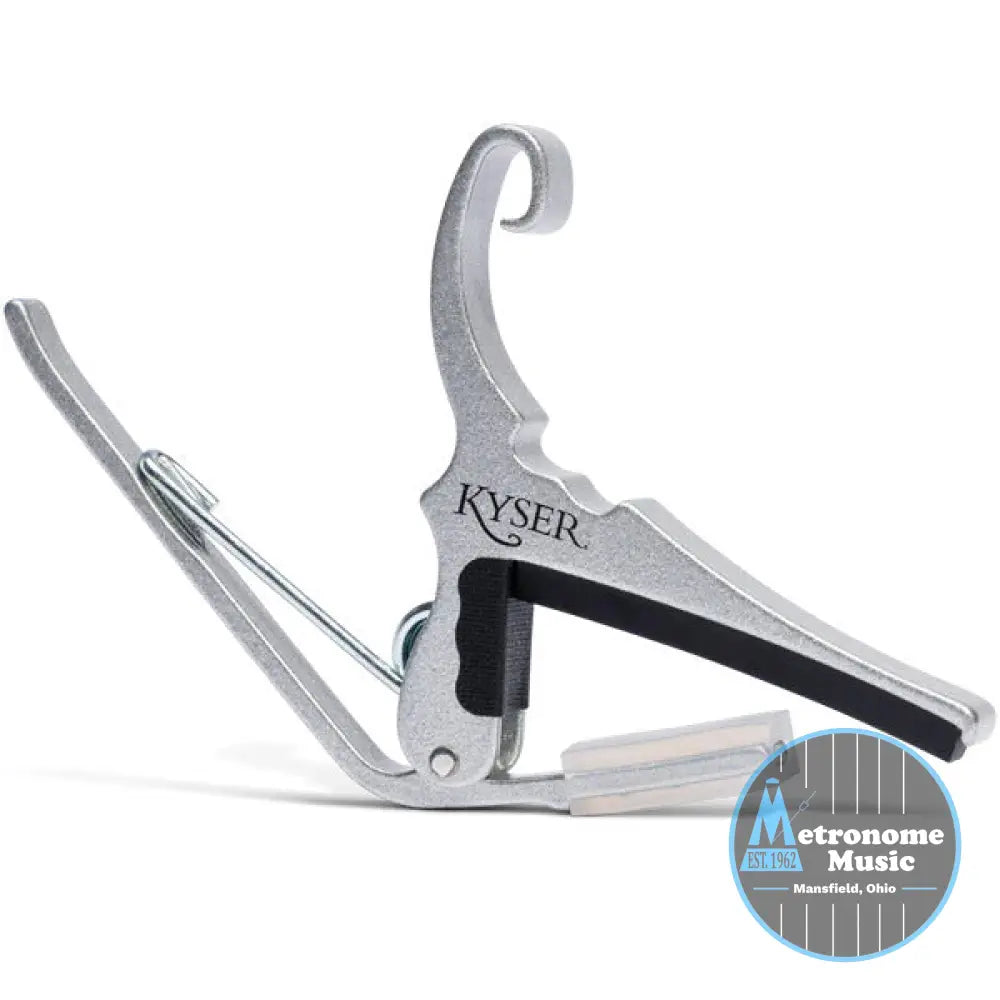 KYSER KG6 Silver Acoustic Guitar Capo - Metronome Music Inc.