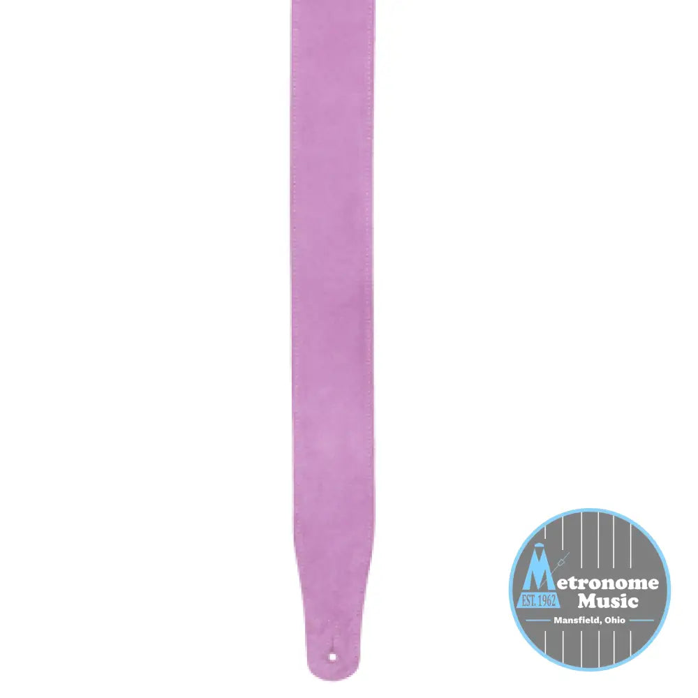 Levy's M26GFP-PNK 2.5" Leather Strap Pink - Metronome Music Inc.