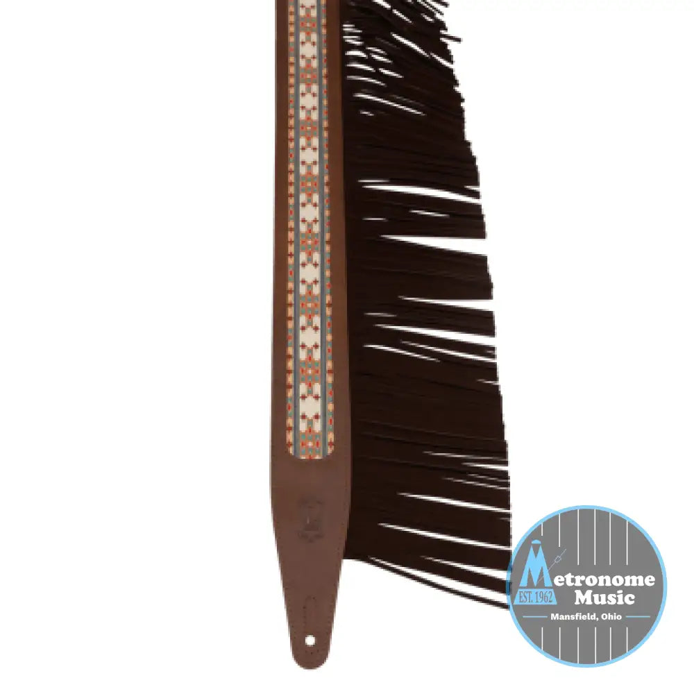 Levy's MG317BOI-BRN 2.5" Wide Crazy Horse Leather Strap - Metronome Music Inc.