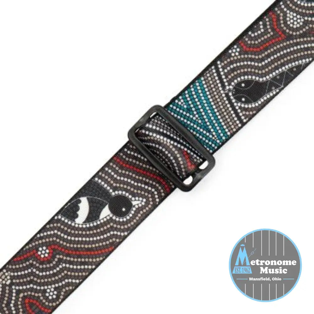 Levy's MP2DU-001 Down Under Poly Guitar Strap - Metronome Music Inc.