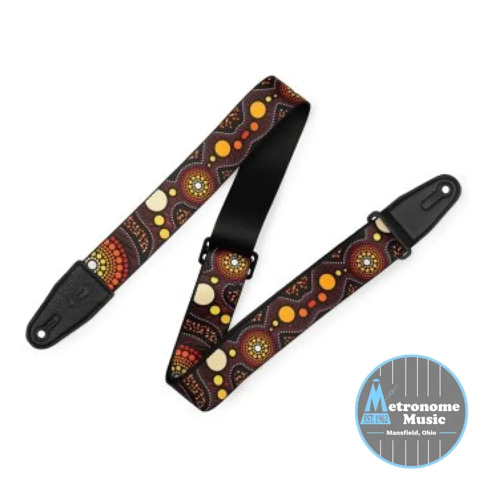 Levy's MP2DU-002 Down Under Poly Guitar Strap - Metronome Music Inc.