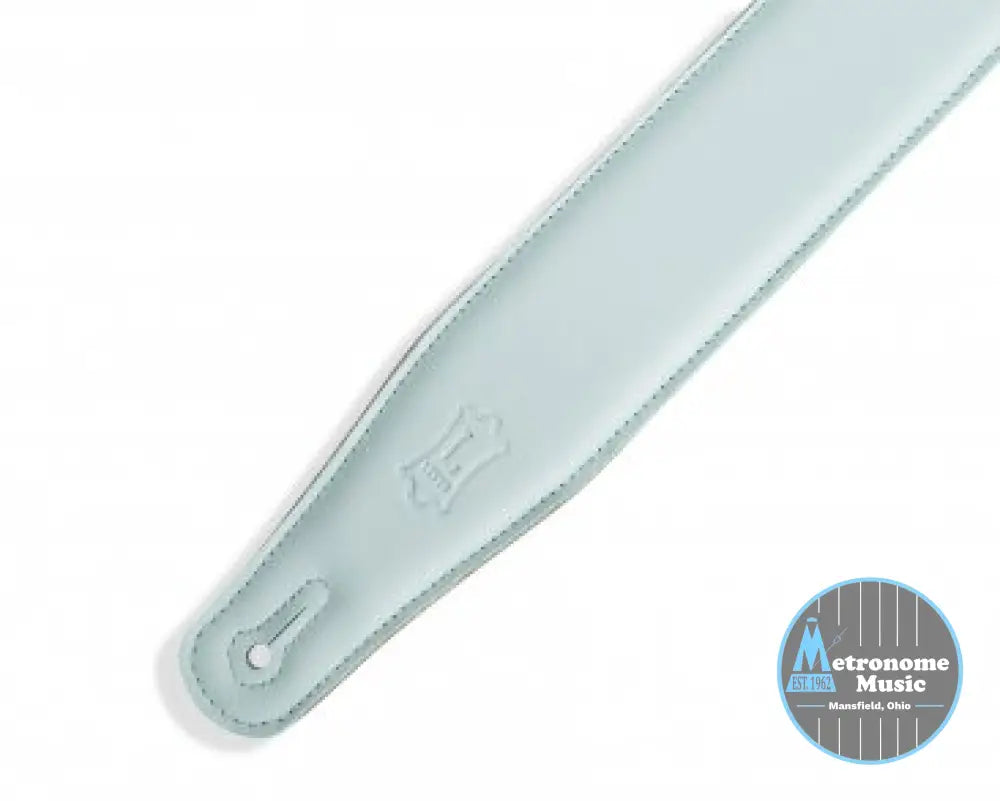 Levy's MRHGS-AQU 2" Right Height Padded Garment Leather Strap - Metronome Music Inc.