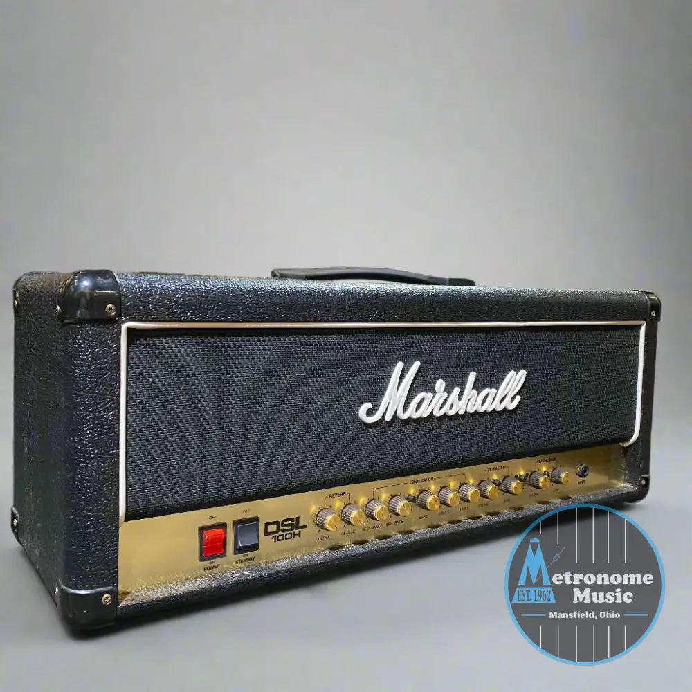Marshall DSL 100H 100-watt head (Sold) - Metronome Music Inc.
