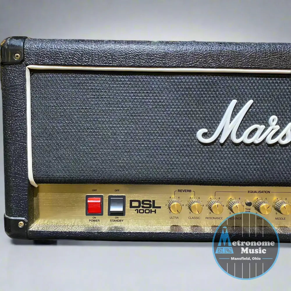 Marshall DSL 100H 100-watt head (Sold) - Metronome Music Inc.