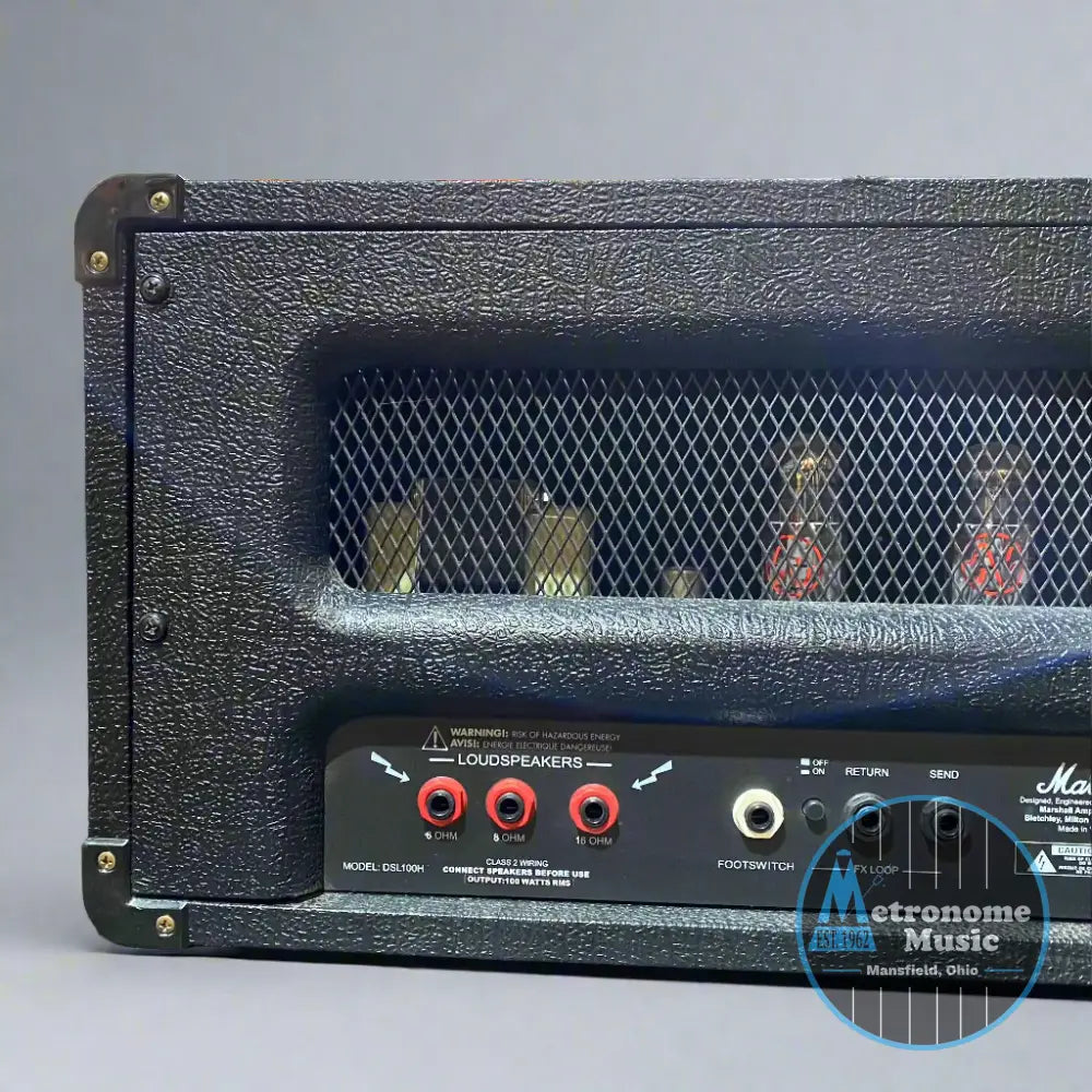 Marshall DSL 100H 100-watt head (Sold) - Metronome Music Inc.