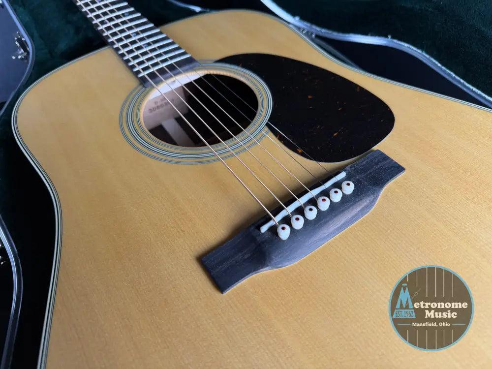 Martin D-28 Standard w/ Hard Case Satin Natural (2026) - Acoustic Guitar