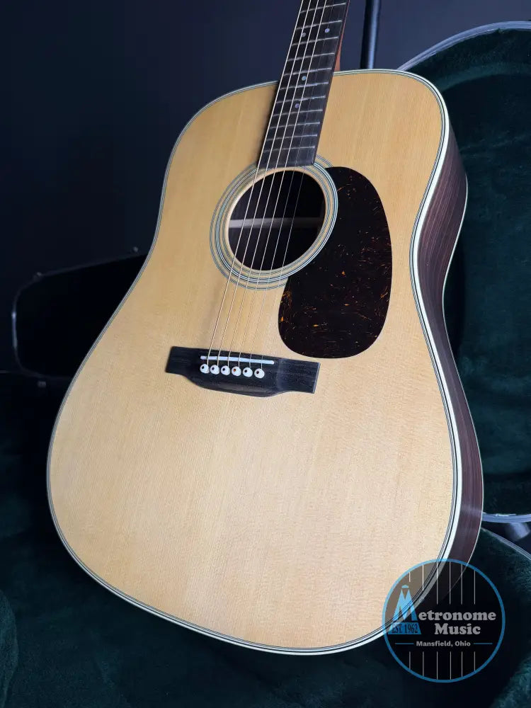 Martin D-28 Standard w/ Hard Case Satin Natural (2026) - Acoustic Guitar