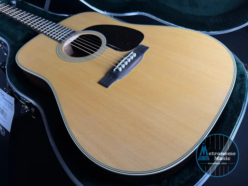Martin D-28 Standard w/ Hard Case Satin Natural (2026) - Acoustic Guitar