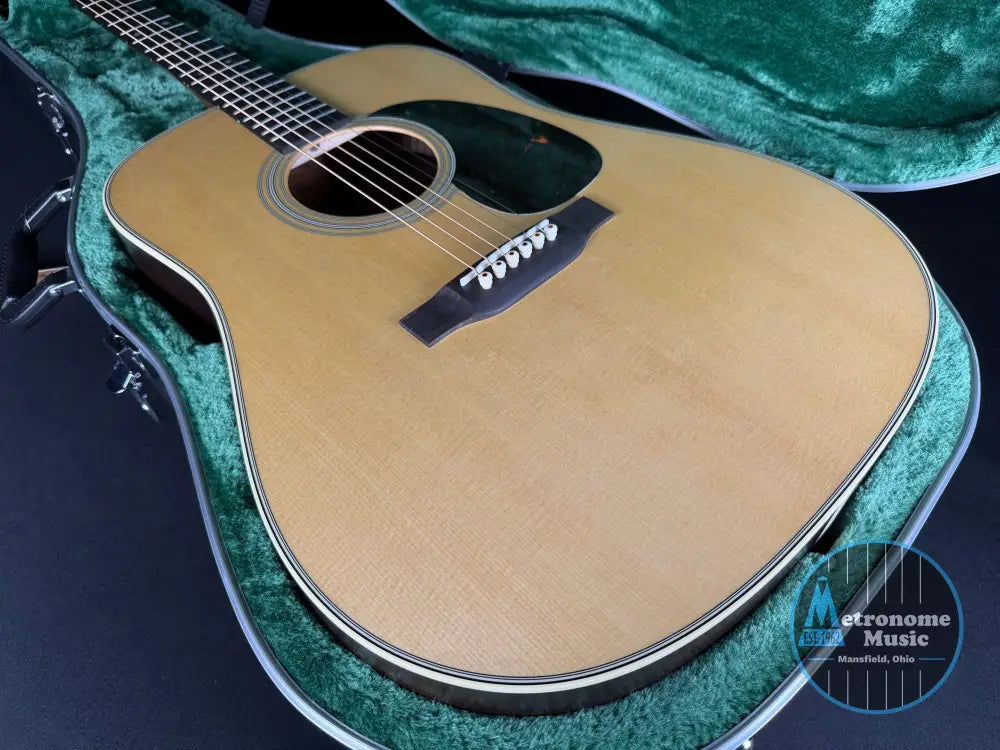 Martin D-28 Standard w/Hardshell Case - Satin Natural - Metronome Music Inc.