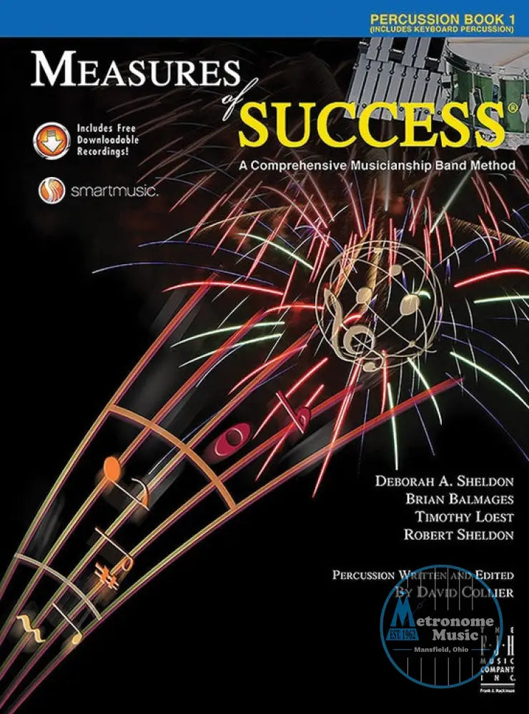 Measures of Success Percussion Book 1 - Metronome Music Inc.
