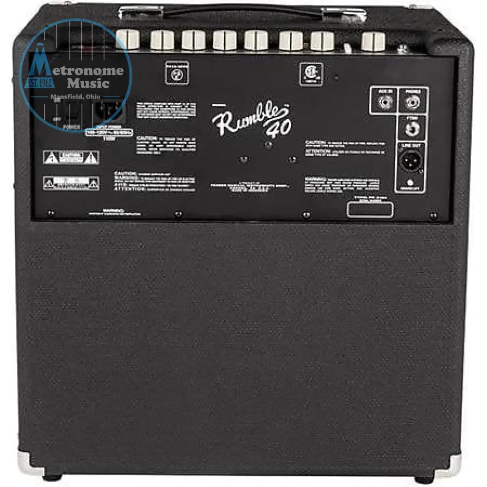 Fender Rumble 40 Bass Combo Amp - Metronome Music Inc.