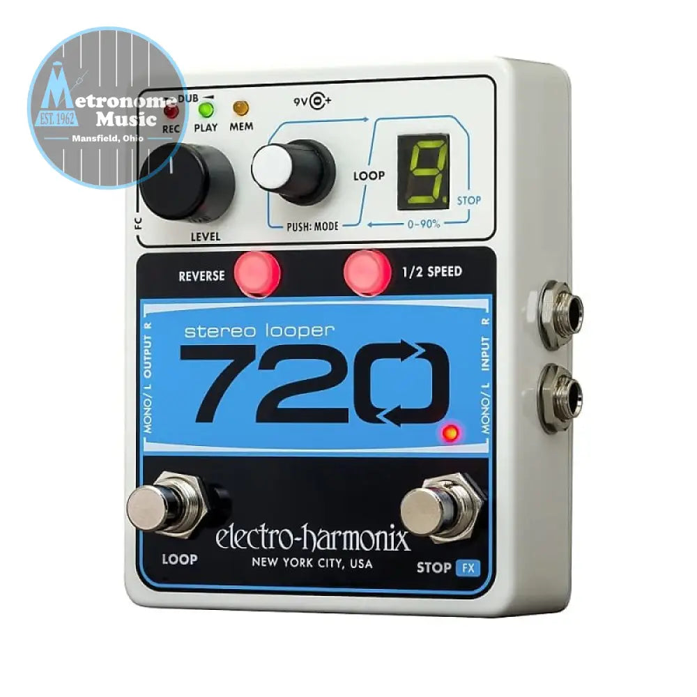 Electro-Harmonix 720 Stereo Looper - Metronome Music Inc.
