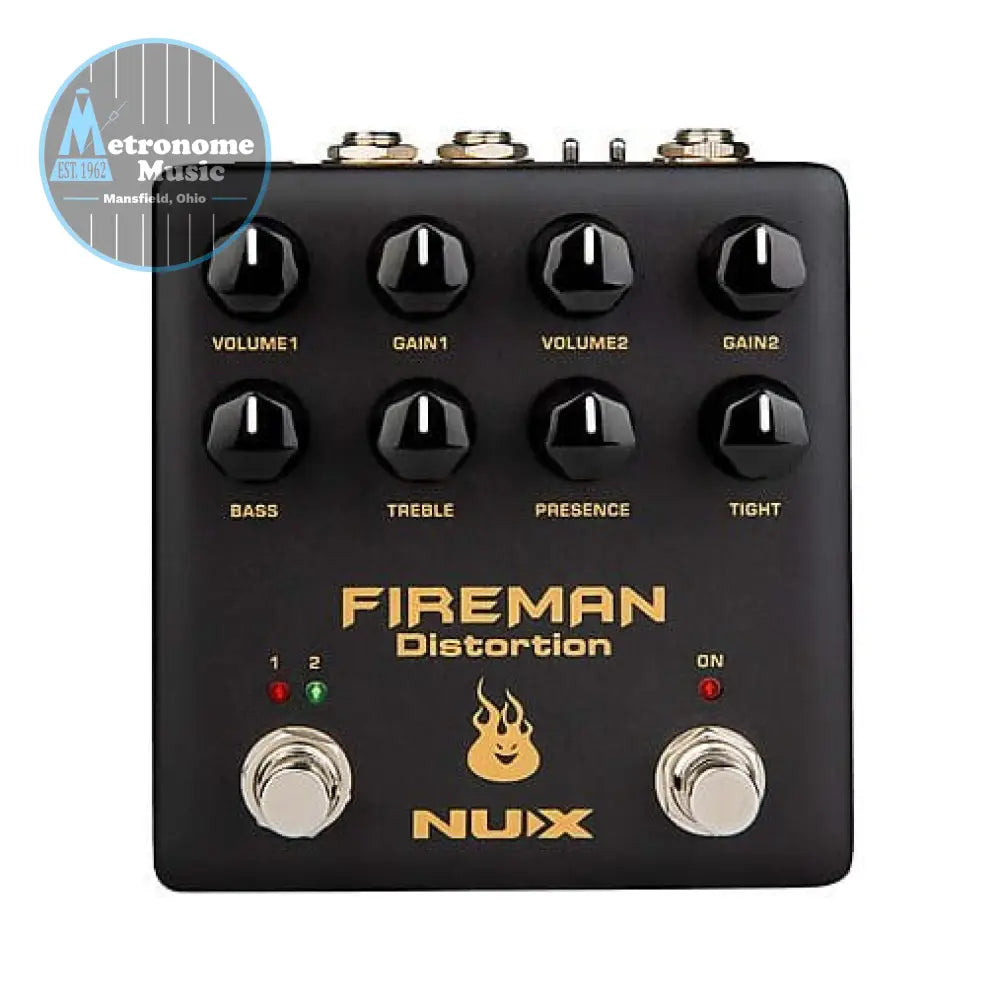 NuX NDS-5 Fireman Distortion - Metronome Music Inc.