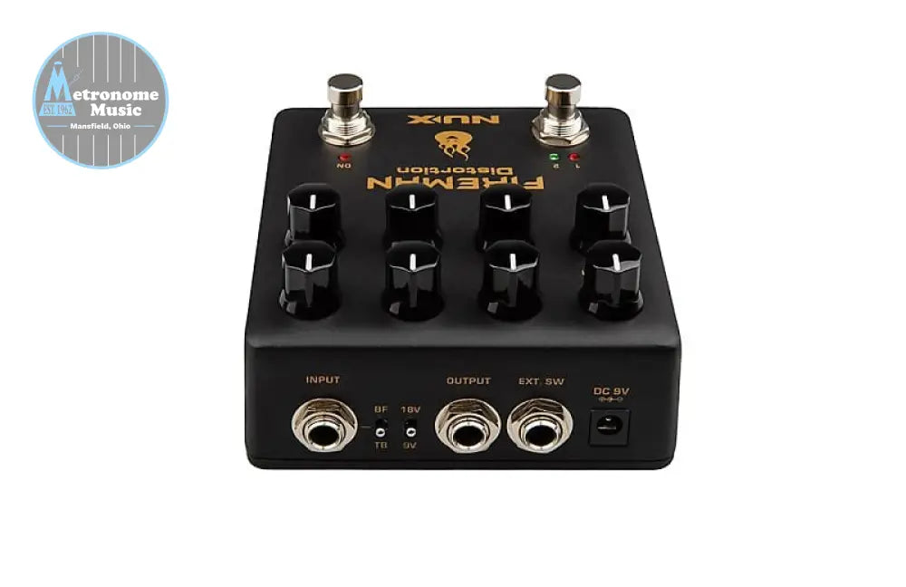 NuX NDS-5 Fireman Distortion - Metronome Music Inc.