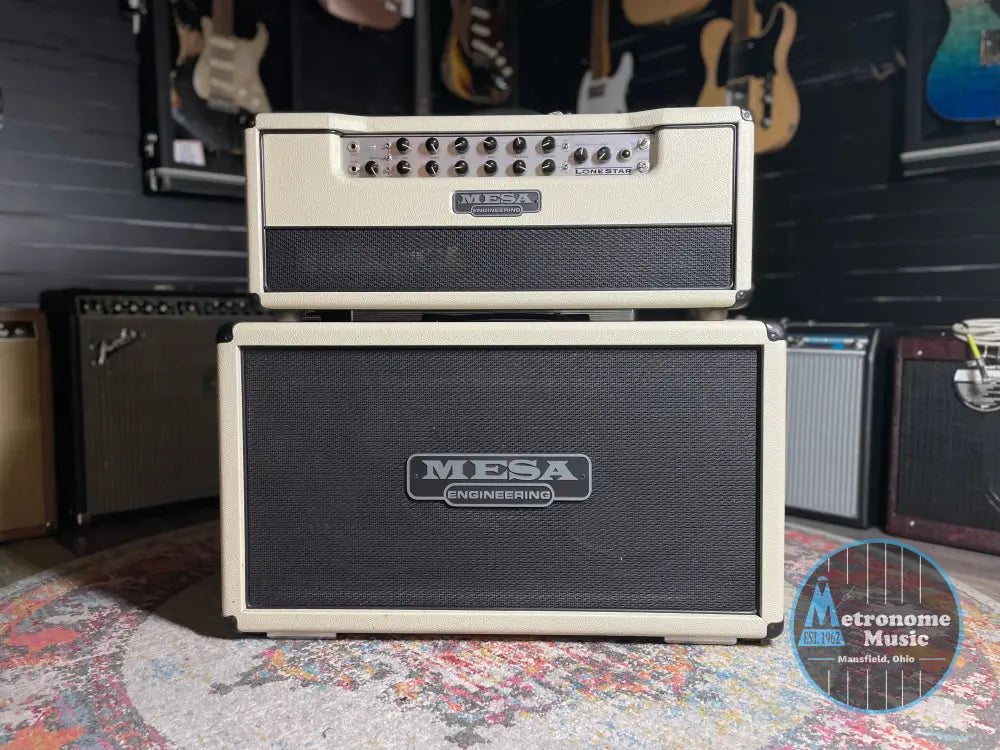 Mesa Boogie Lone Star Duo-Class Amp Head w/ 2x12 2FCB-R Cabinet - Metronome Music Inc.