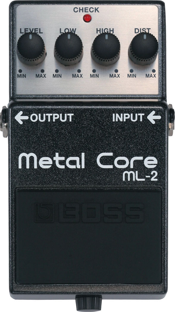 Boss ML-2 Metal Core Distortion Pedal - Metronome Music Inc.