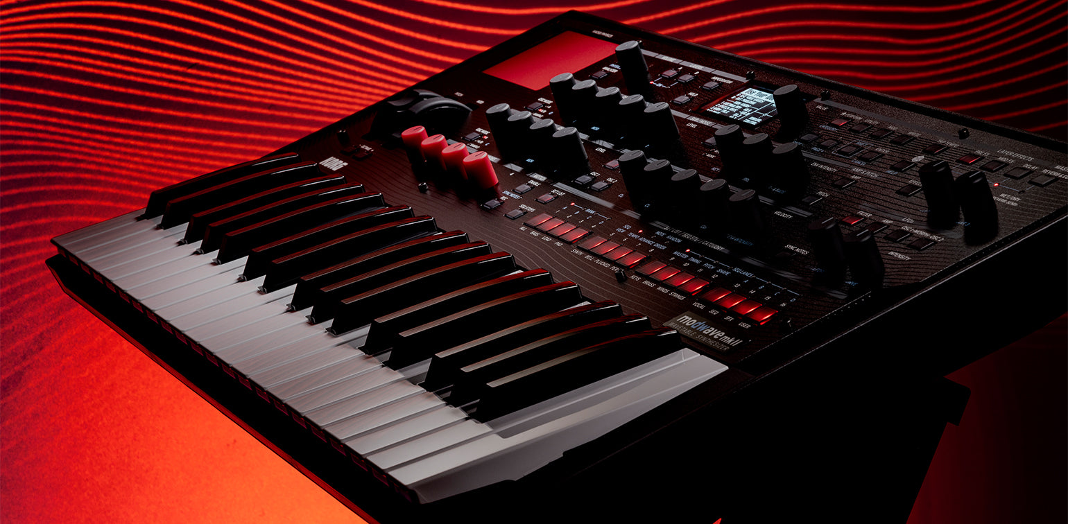 Korg Modwave MKII Wavetable Synthesizer - Metronome Music Inc.