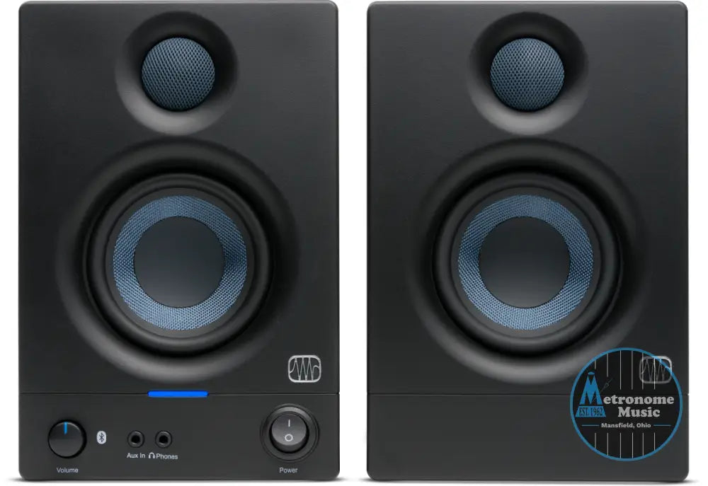 PreSonus Eris 3.5BT Powered Bluetooth Studio Monitors Pair - Metronome Music Inc.