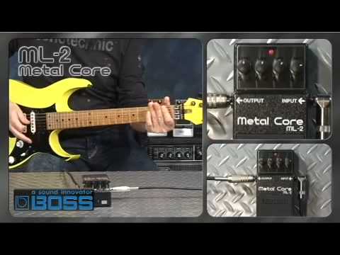 metalcore boss pedal Boss ML-2 Metal Core Distortion Pedal