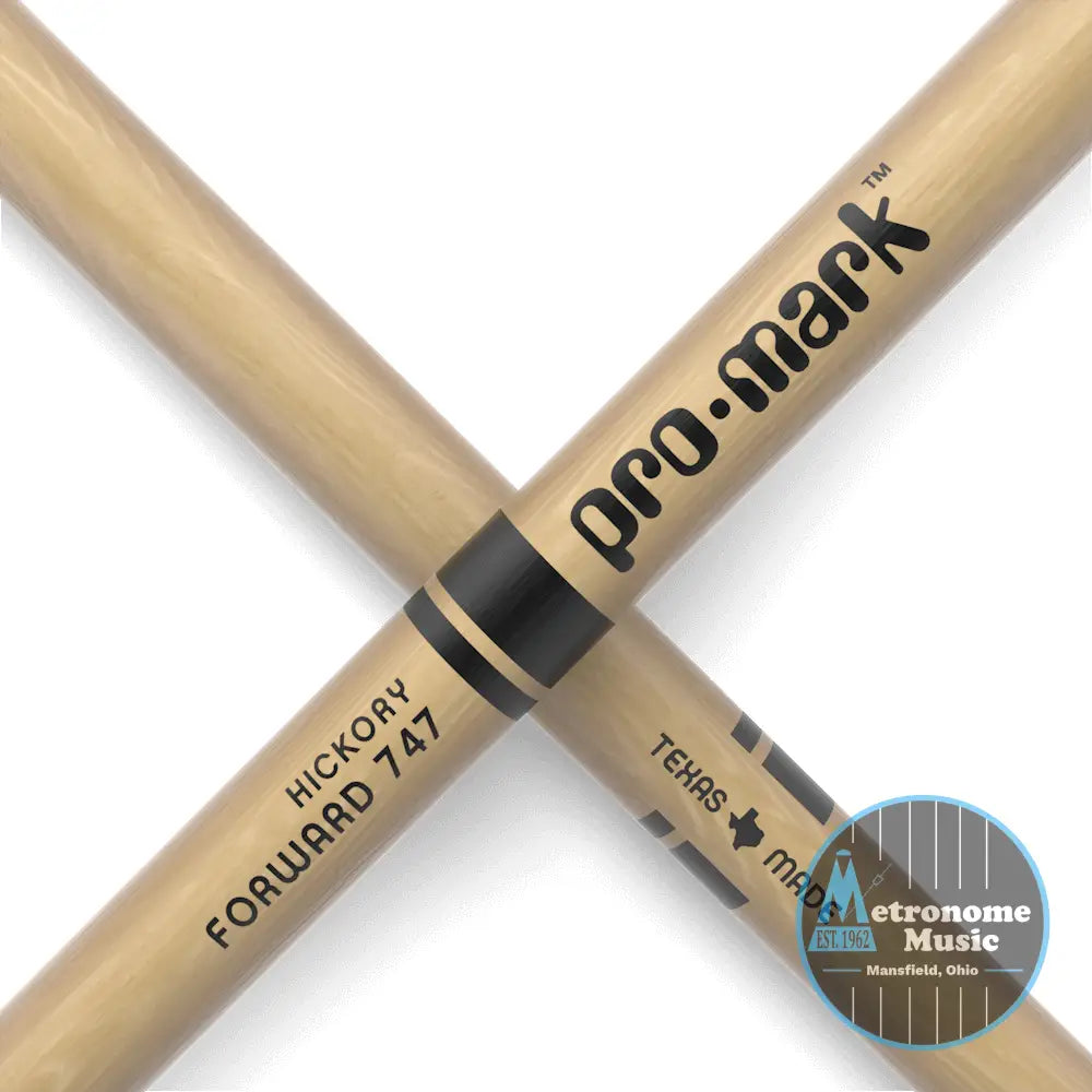 ProMark Classic Forward 747, Hickory, Wood Tip - Metronome Music Inc.
