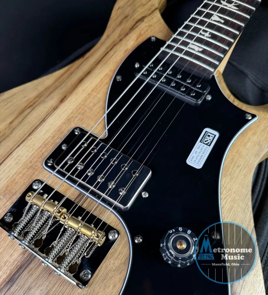 PRS S2 Vela Limited Edition Black Limba - Natural (2026) - Electric Guitar