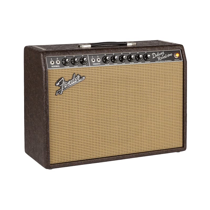 Fender '65 Deluxe Reverb Western, Celestion Creamback G12M - Metronome Music Inc.