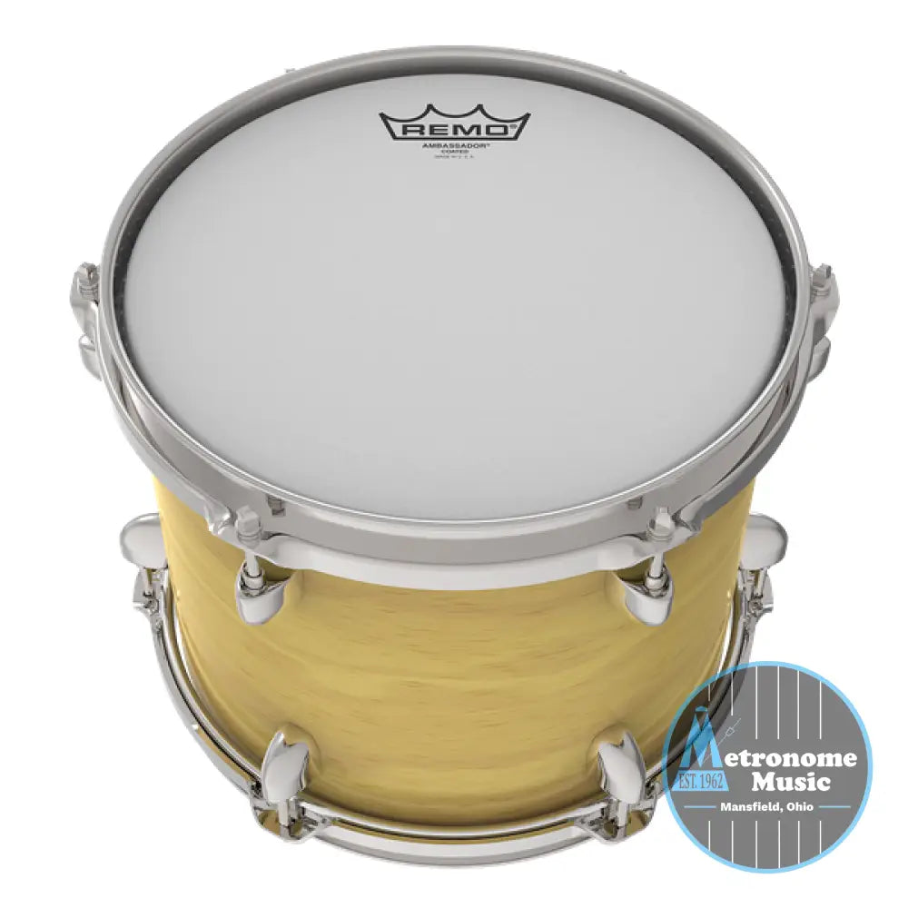 Remo Ambassador Coated Drumhead- 13" - Metronome Music Inc.