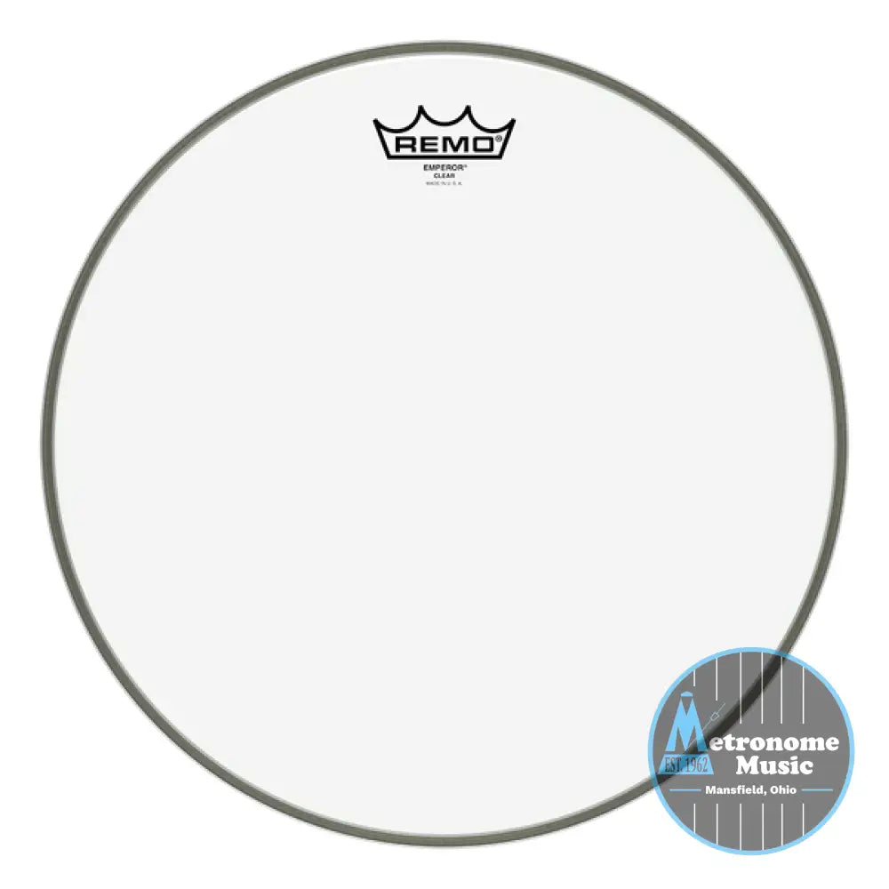 Remo Emperor Clear Drumhead- 10" - Metronome Music Inc.