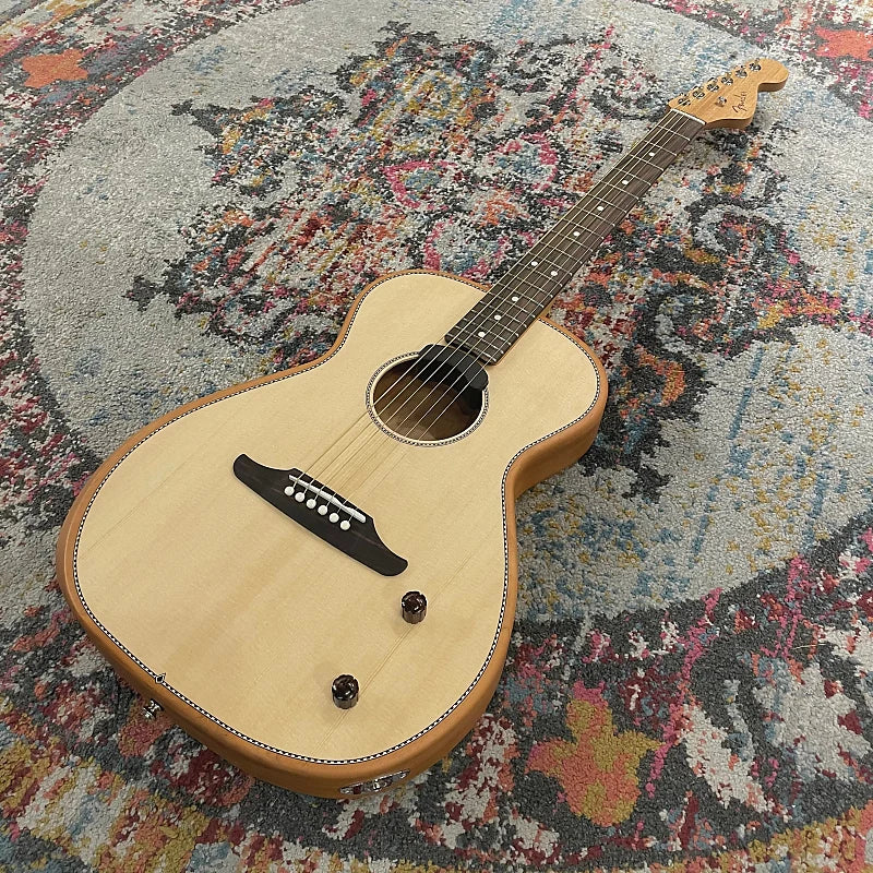 Fender Highway Series Parlor, Rosewood- Natural - Metronome Music Inc.