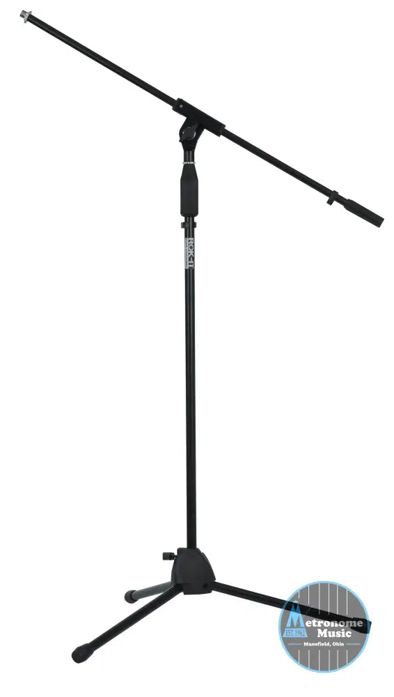 Rok-It Tripod Mic Stand w/ Fixed Boom - Metronome Music Inc.
