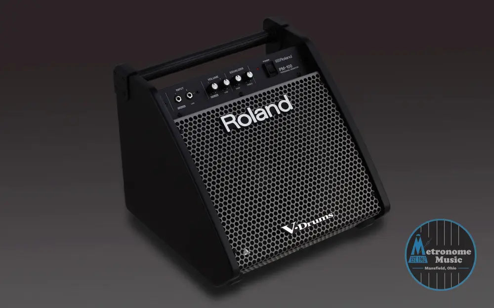 Roland PM-100 80-watt 1x10 inch Personal Drum Monitor - Electronic Drum Kit