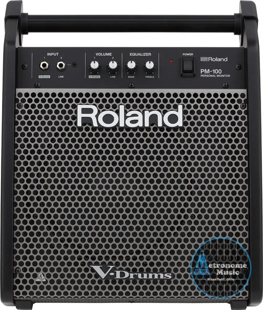 Roland PM-100 80-watt 1x10 inch Personal Drum Monitor - Electronic Drum Kit