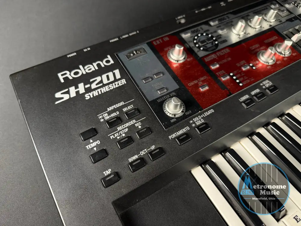 Roland SH-201 Synthesizer w/ Carrying Bag - Synths & Controllers