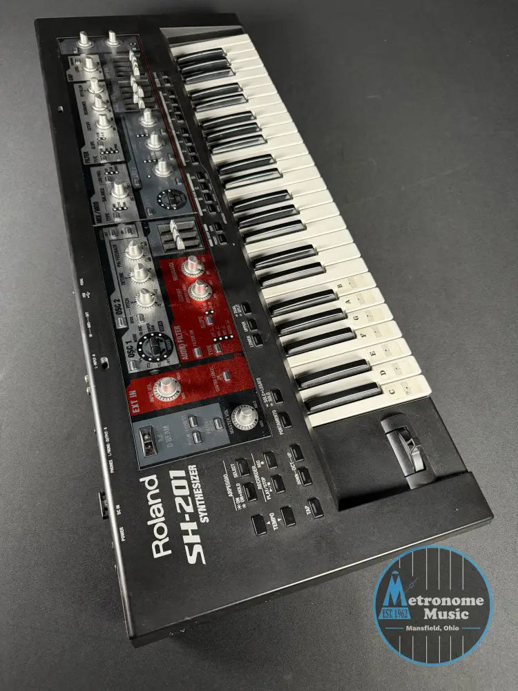 Roland SH-201 Synthesizer w/ Carrying Bag - Synths & Controllers