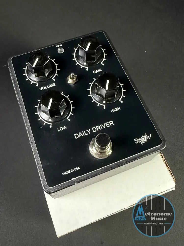 Shnobel Tone Daily Driver Overdrive - Black (Used) - Guitar Effects