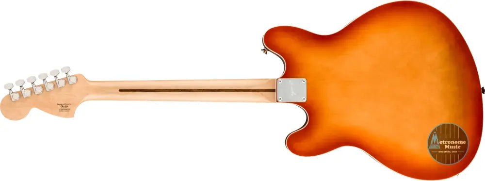 Squier Affinity Series Starcaster Deluxe - Sienna Sunburst - Metronome Music Inc.