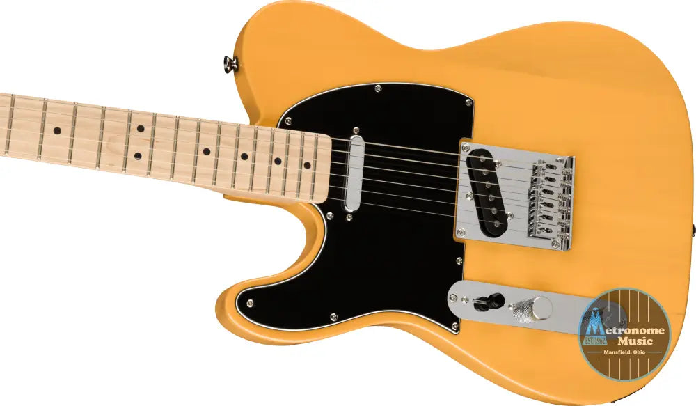 Squier Affinity Series Telecaster Left-Handed - Butterscotch Blonde - Metronome Music Inc.
