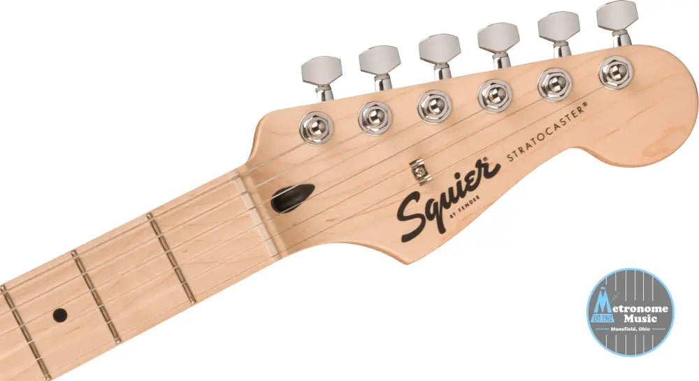 Squier Sonic Stratocaster - Black - Metronome Music Inc.