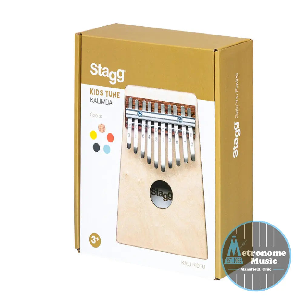 Stagg 10 Keys Kid Kalimba- Black - Metronome Music Inc.